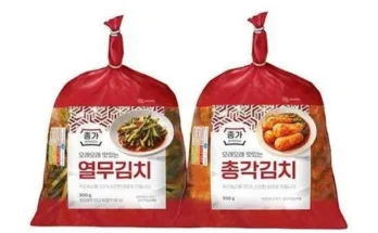 엄마들 사이에서 난리난 종가 종가집 총각열무김치 총 5kg 적극추천