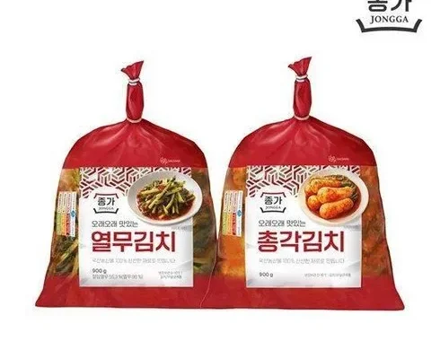 엄마들 사이에서 난리난 종가 종가집 총각열무김치 총 5kg 적극추천